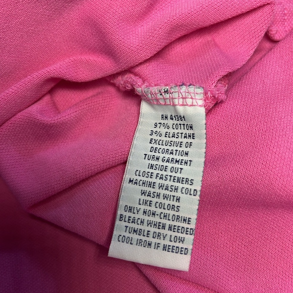 Polo by Ralph Lauren Men's Bright Pink Short Sleeve Polo Shirt/L - Picture 8 of 11